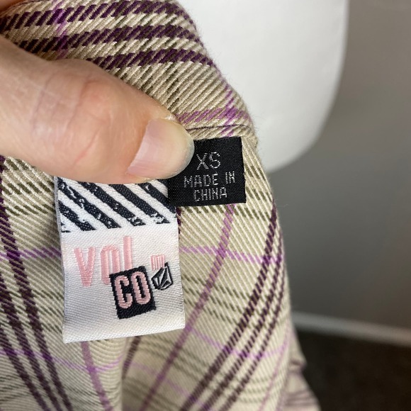 Volcom Jacket Jackets Coats Button Down Shirt Daytime Dreamer Jacket Size XS - Picture 10 of 13